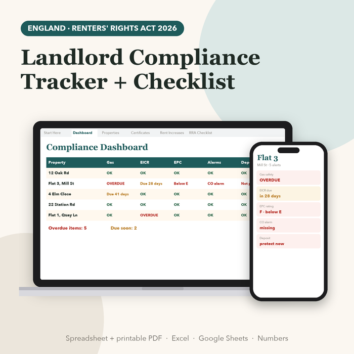Tenancy Deposit Protection Rules for Landlords (England)