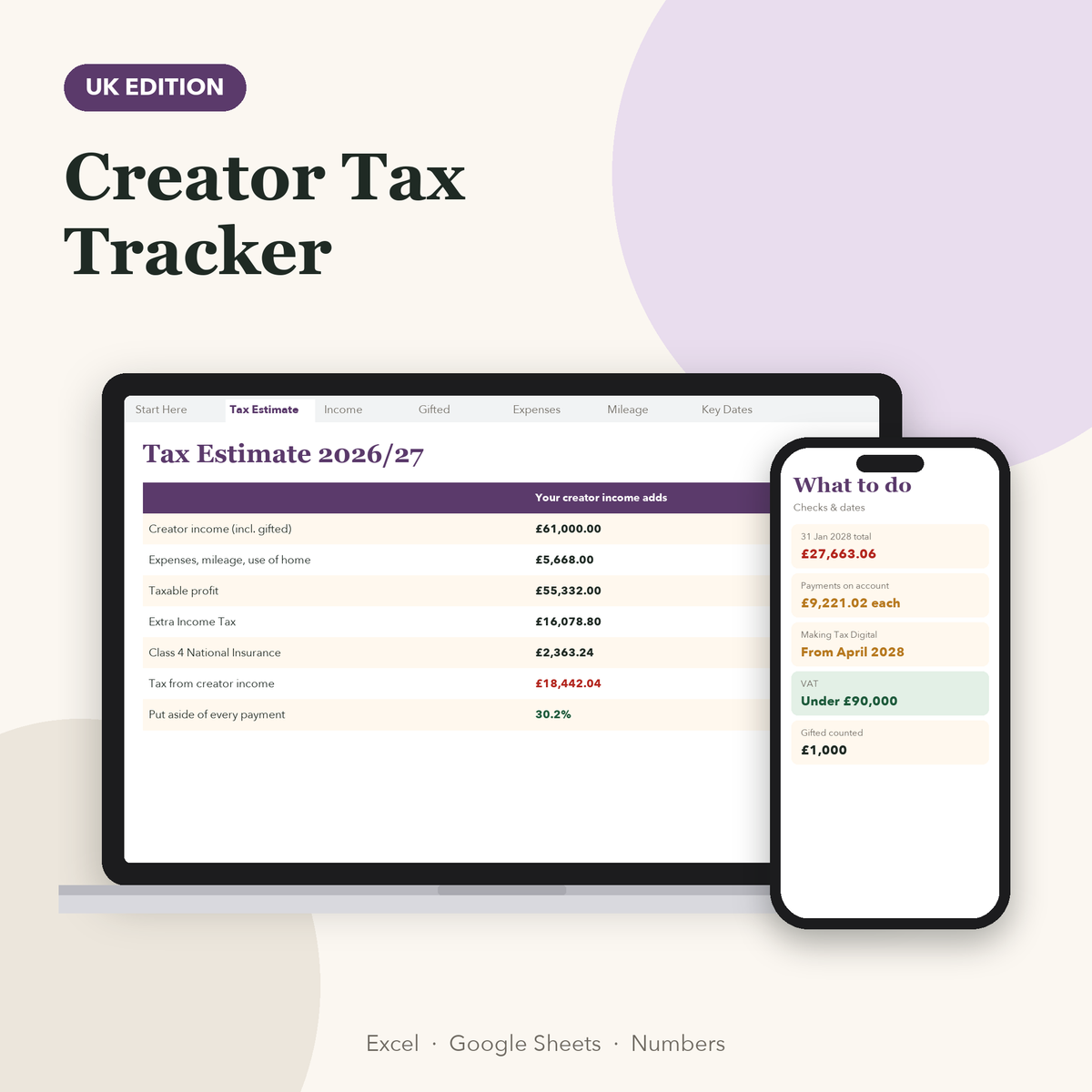 UK Influencer Tax 2026/27: Gifted Products, Allowances and What to Set Aside