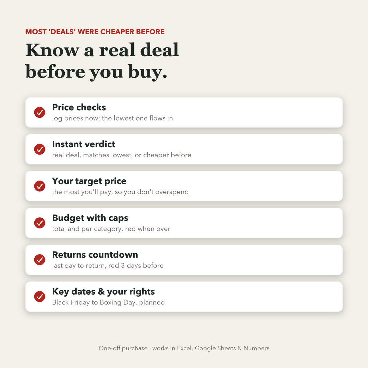 What's inside the Black Friday deal tracker