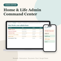 Home and life admin command center Canada showing this week's renewals, documents and tasks